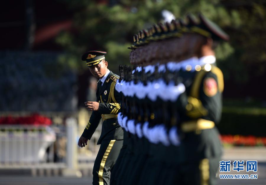 中国人民抗日戦争勝利70周年記念大会が北京で開催　受閲部隊の準備が整う