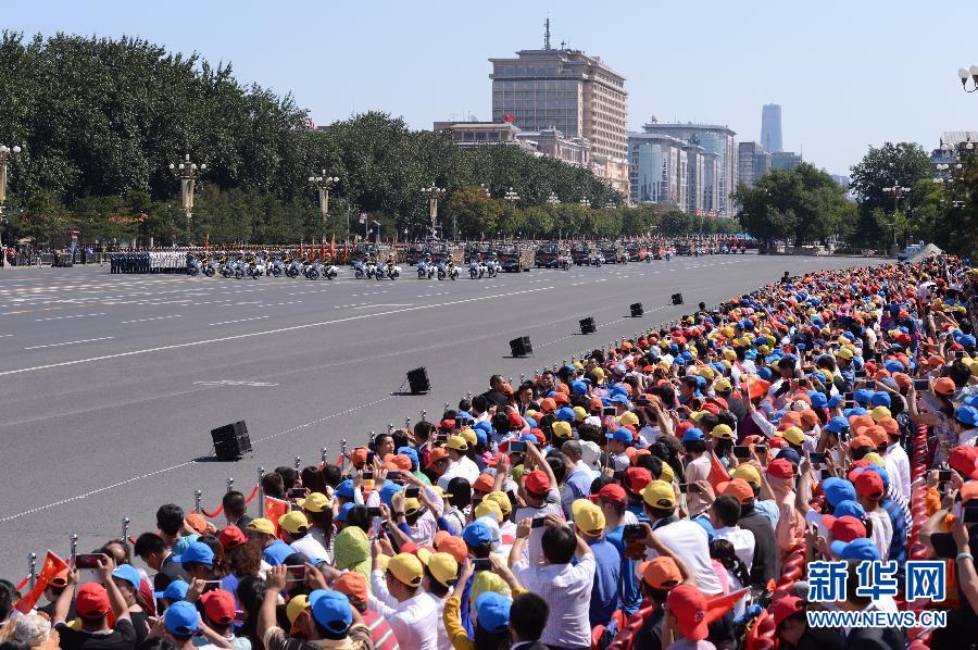 中国、抗日戦争・反ファシズム戦争勝利70年記念式典を盛大かつ成功裏に開催