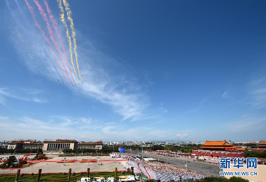 中国、抗日戦争・反ファシズム戦争勝利70年記念式典を盛大かつ成功裏に開催