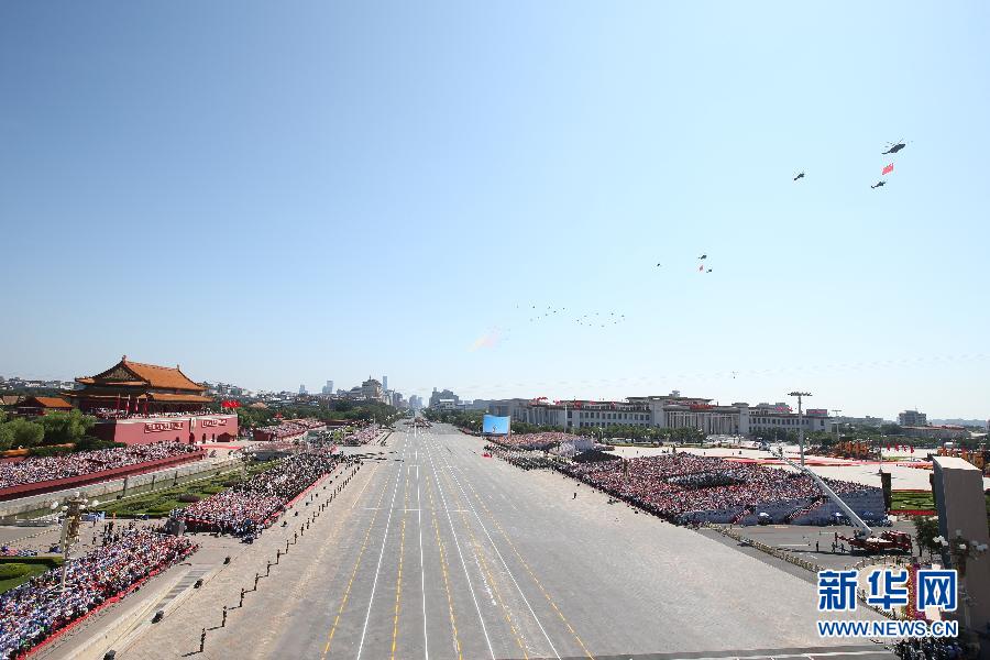 中国、抗日戦争・反ファシズム戦争勝利70年記念式典を盛大かつ成功裏に開催