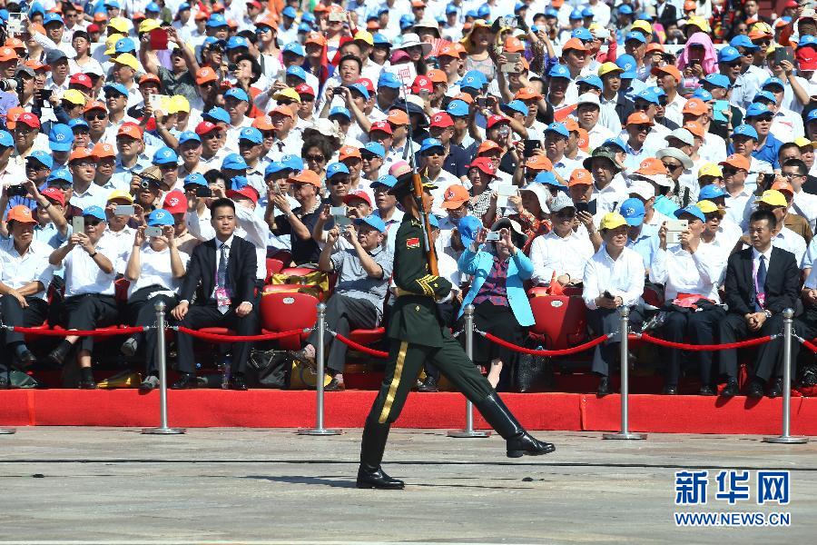 中国、抗日戦争・反ファシズム戦争勝利70年記念式典を盛大かつ成功裏に開催