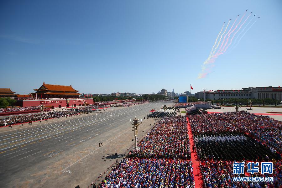 中国、抗日戦争・反ファシズム戦争勝利70年記念式典を盛大かつ成功裏に開催