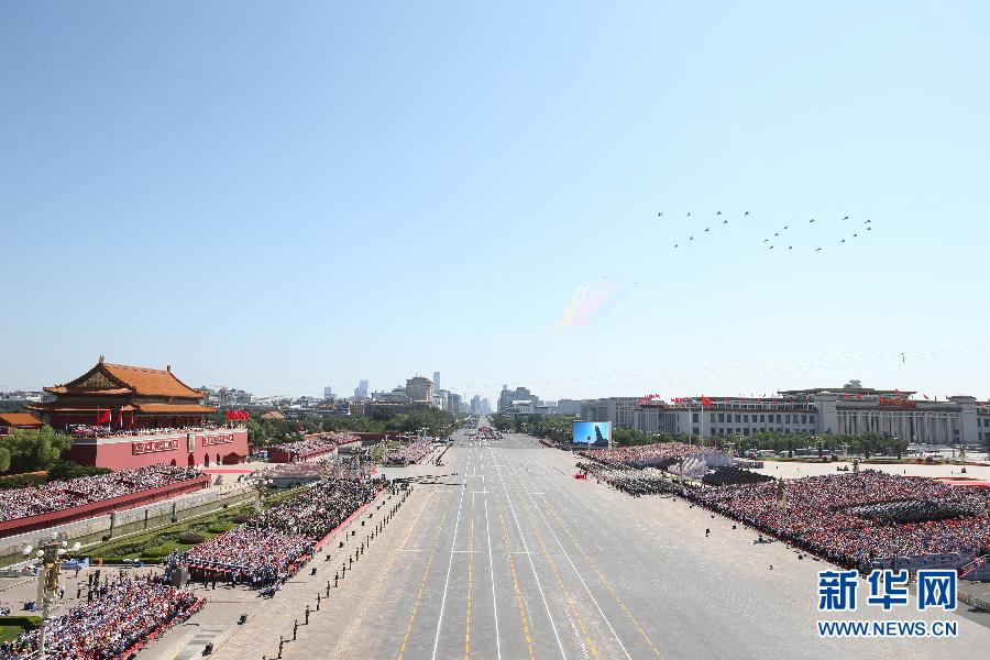 中国、抗日戦争・反ファシズム戦争勝利70年記念式典を盛大かつ成功裏に開催