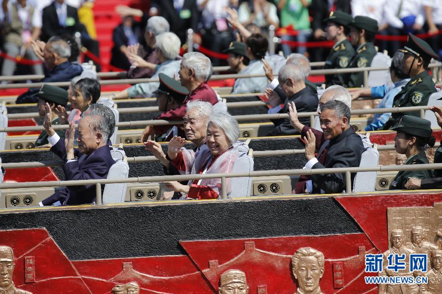 中国、抗日戦争・反ファシズム戦争勝利70年記念式典を盛大かつ成功裏に開催