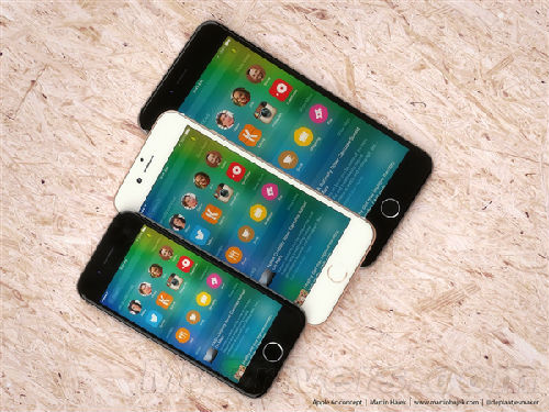 iPhone 6C、6S、6S Plus渲染外形图！漂亮