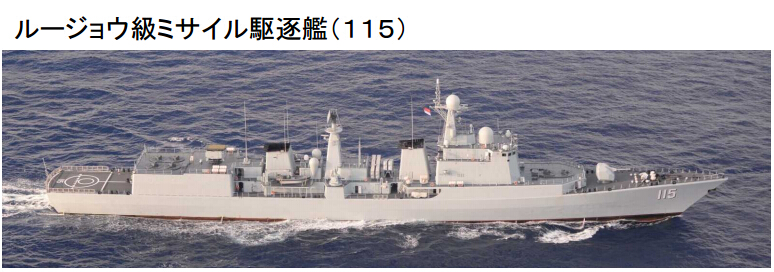 日本军机偷拍中国舰队海上补给