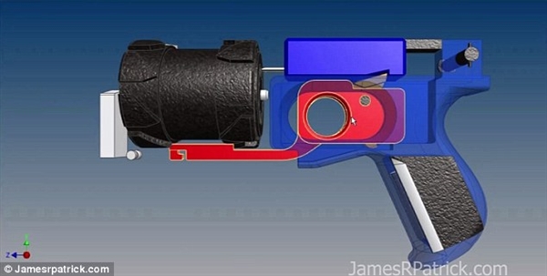 英学生制作世界首款3D打印枪 还可自动上膛