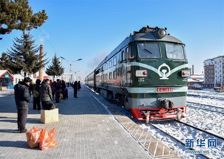 （新春走基层）（3）探访“中国最冷火车站”——根河火车站