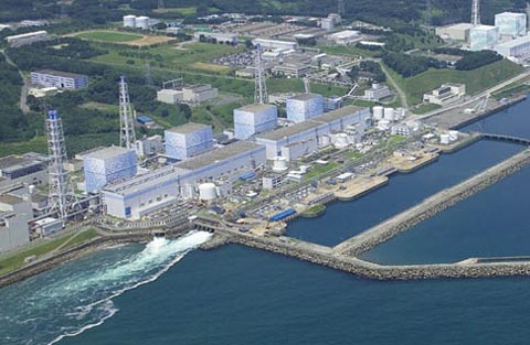 资料图：福岛核电站。