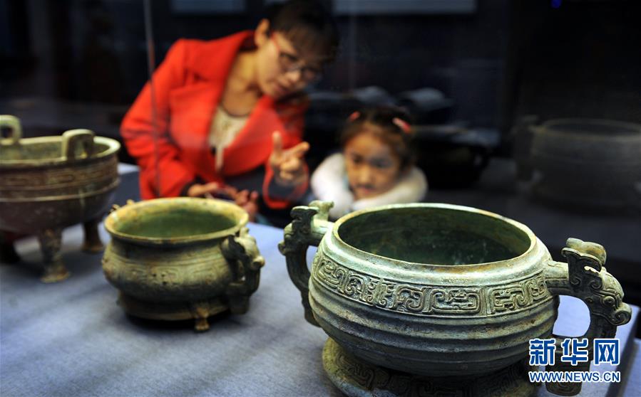 （文化）（1）陕西渭南博物馆开馆 圆明猴首亲迎八方客