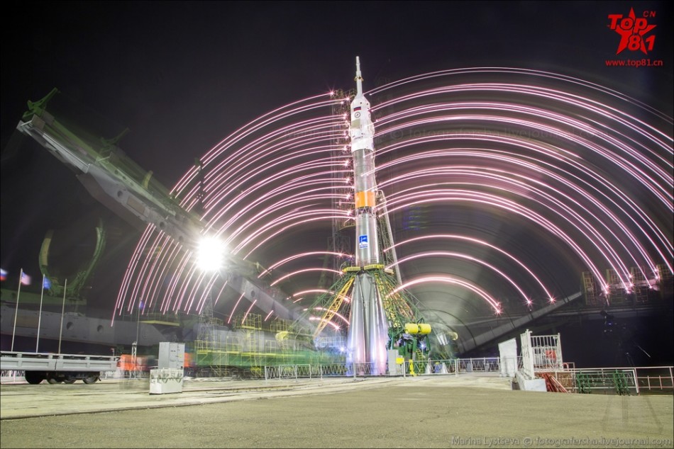 ロシアのボストチヌイ宇宙基地 夜景は宇宙のよう 中国網 日本語