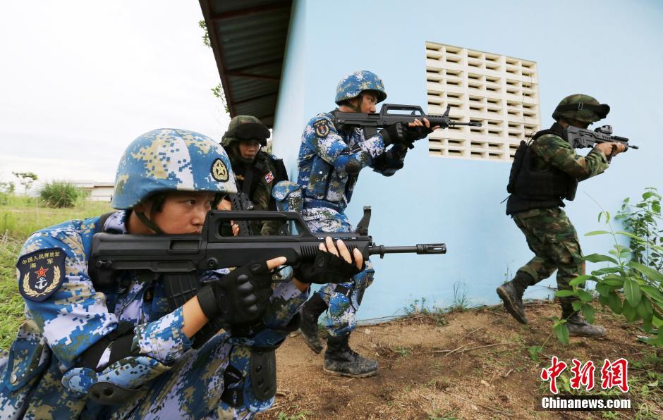 中国 タイ海軍陸戦隊 陸上合同訓練を実施 中国網 日本語