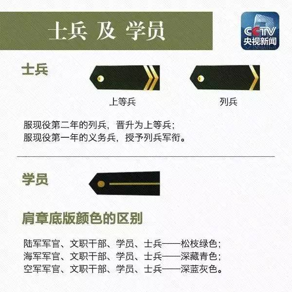 図で見る解放軍の役職 階級の見分け方 中国網 日本語