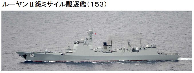 中国海軍艦隊、日本周辺海域を航行