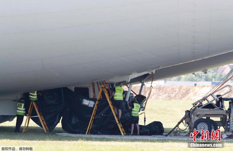 世界最大の飛行機 試験飛行7日目に電柱に引っかかり破損 中国網 日本語
