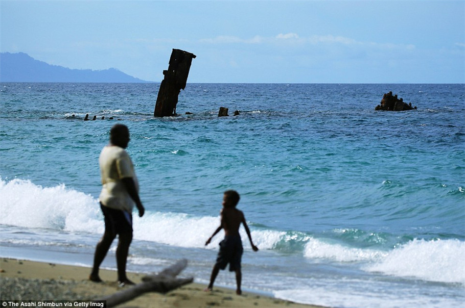 戦争の記憶　太平洋の島に捨てられた第二次世界大戦の武器