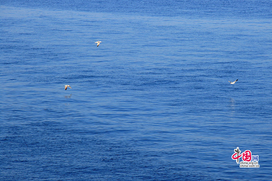 エーゲ海、青い海に浮かぶ小島