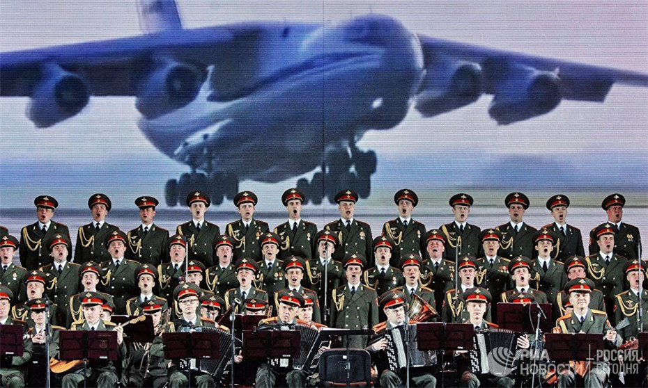 艺术也出战斗力：图记俄军国宝级红旗歌舞团