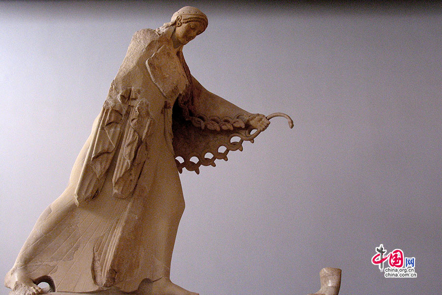 ギリシャの色　アテナイのアクロポリスのパルテノン神殿