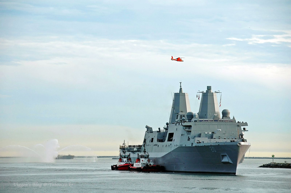 米軍最新鋭のドック型揚陸艦、南中国海に到着