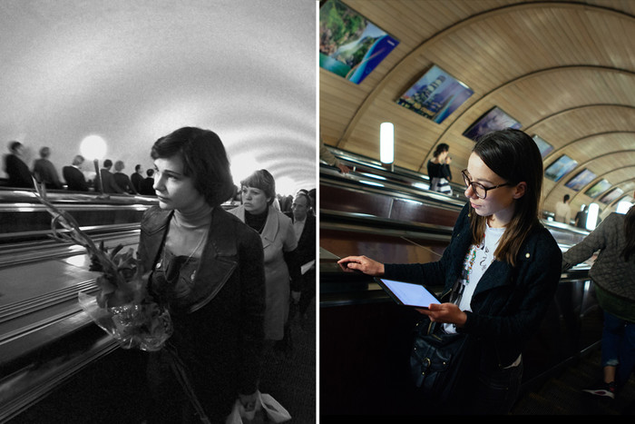 モスクワ地下鉄、昔と今を写真で比較