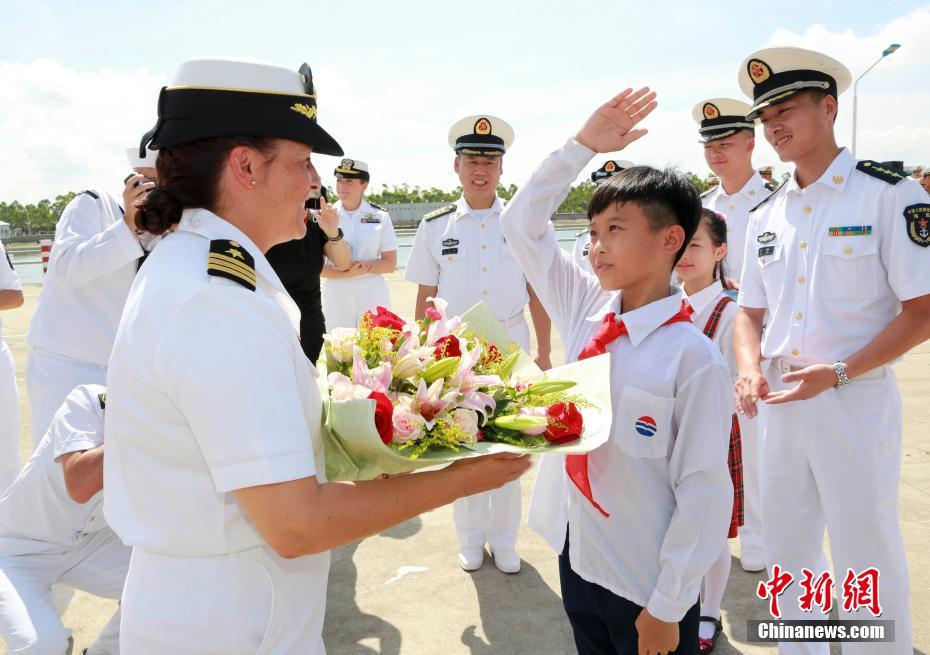 米軍艦が湛江を訪問、中米海軍が相互訪問を再開