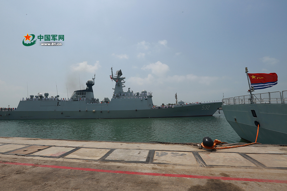 中国海軍の遠航訪問編隊、イランを友好訪問