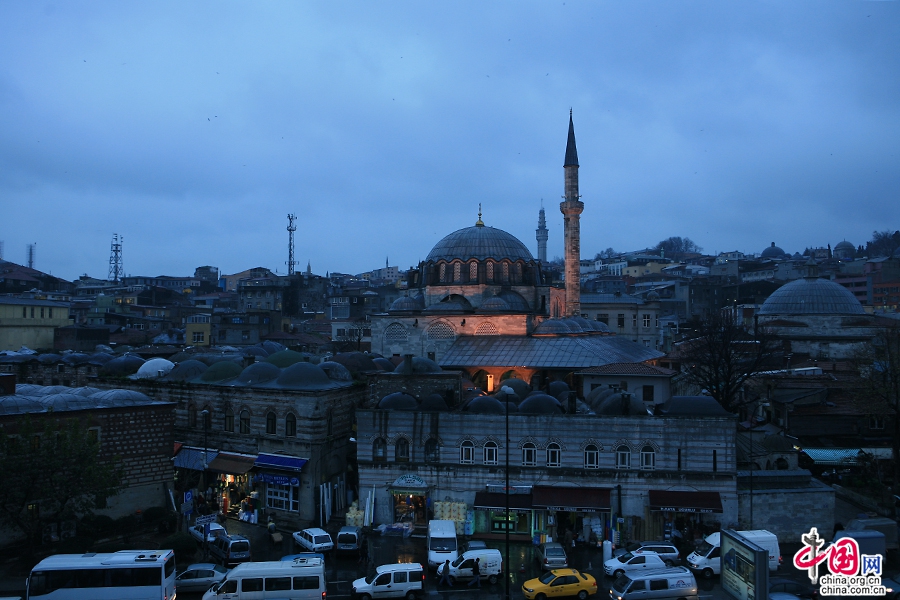 藍色のトルコ（一）、金角湾のディープブルー