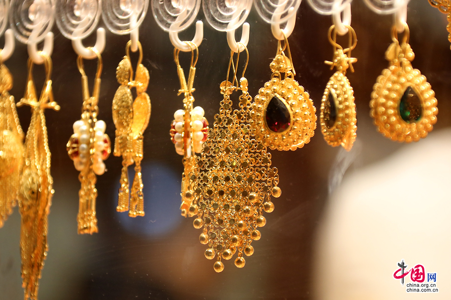 藍色のトルコ（三）、グランドバザール　宝石の天国