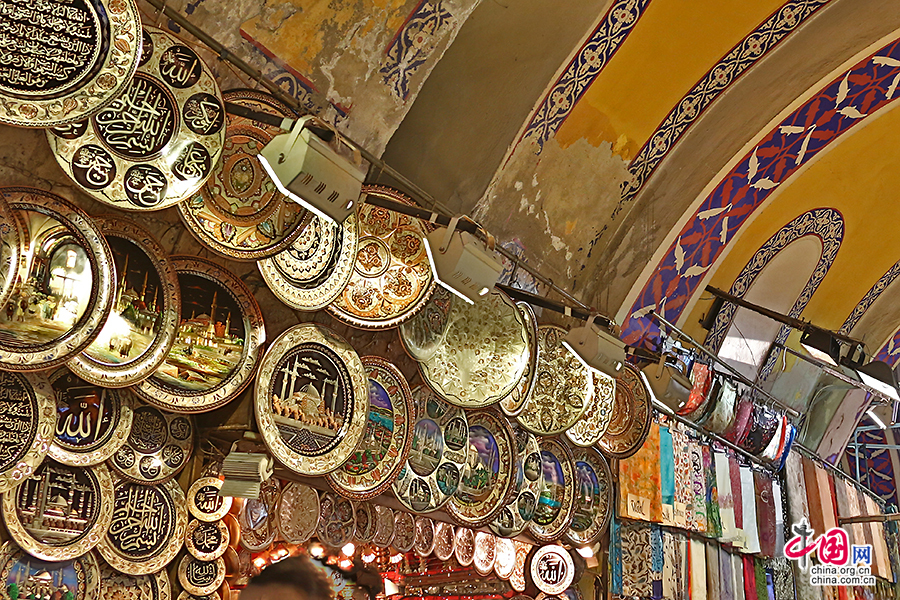 藍色のトルコ（三）、グランドバザール　アクセサリーの天国