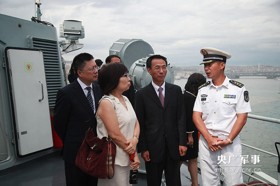 中国海軍遠洋航行・訪問艦隊、イスタンブールを友好訪問