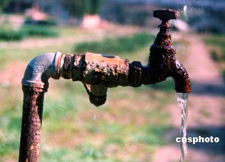 中国年缺水近400亿立方米110座城市严重缺水