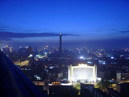 北京奥运会火炬接力路线：四川省成都市