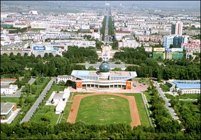北京奥运会火炬接力路线：新疆维吾尔自治区石河子市