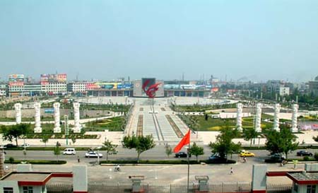 北京奥运会火炬接力路线：山西省运城市