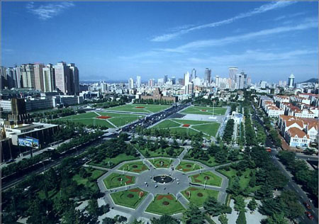 北京奥运会火炬接力路线：辽宁省大连市