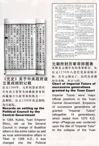 История Тибета: во времена правления династии Юань Тибет стал административным районом Китая