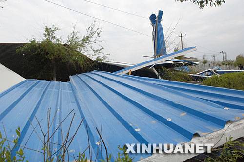 5 мая в области Яньбянь провинции Цзилинь был сильный ветер. Сила ветра достигла 11-й степени, что является большой редкостью.