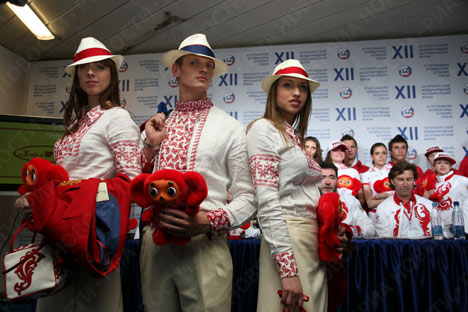 Состоялась презентация форм российской олимпийской команды