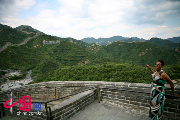 Олимпийская атмосфера на Великой китайской стене