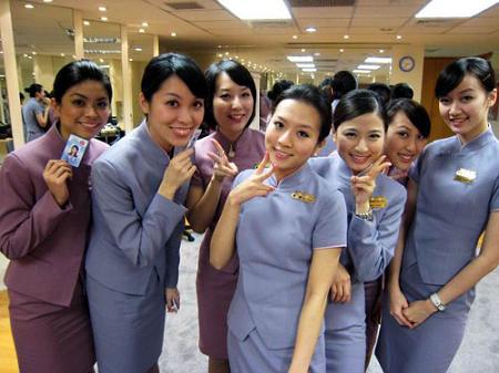 Красивые стюардессы Тайваня
