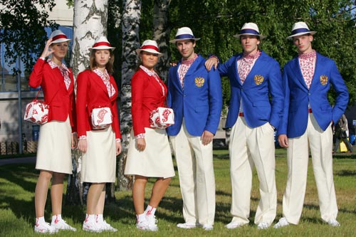 Форма олимпийской команды России