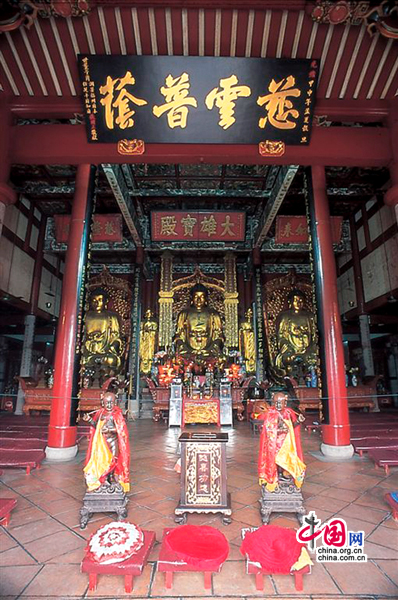 Монастырь Юнцюаньсы в городе Фучжоу провинции Фуцзянь6