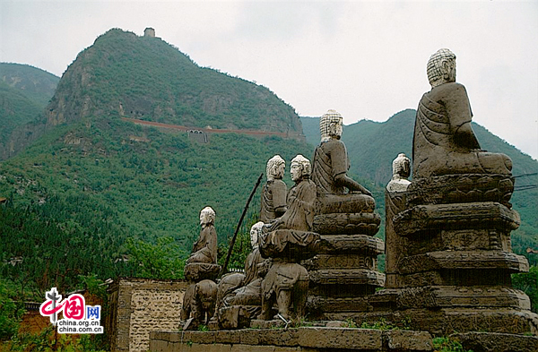Монастырь Сянтансы в городе Ханьтань провинции Хэбэй6