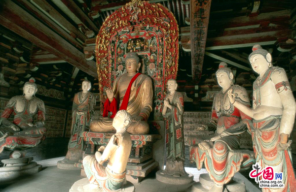 Монастырь Чжэньгосы в уезде Пинъяо провинции Шаньси 3