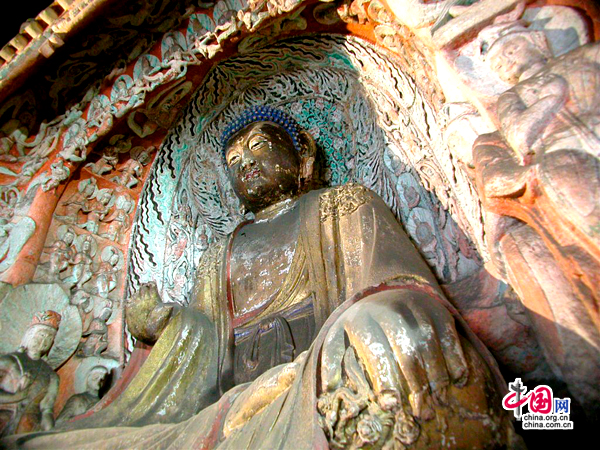 Каменные пещеры Юньган в городе Датун провинции Шаньси2