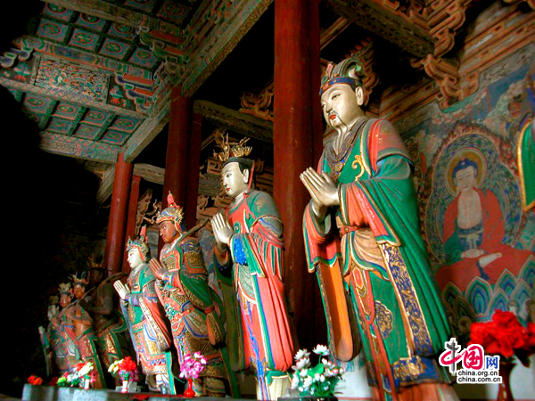 Монастырь Шанхуаяньсы в городе Датун провинции Шаньси 1