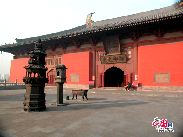 Монастырь Шанхуаяньсы в городе Датун провинции Шаньси 4