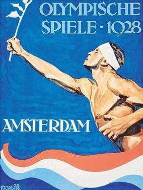 Афиша Олимпиады-1928 в Амстердаме