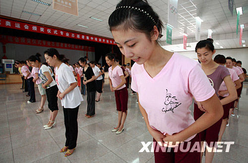 Девушки-волонтеры Олимпиады Пекина: мы готовы!